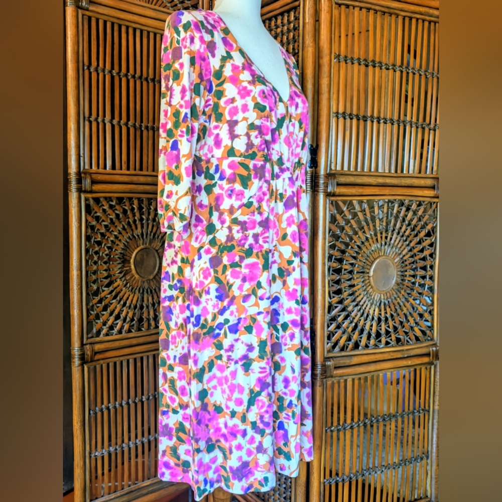 CAbi - Hydrangea Statement Dress #110 "Opposites Attract" - XL - NWOT - Picture 6 of 16